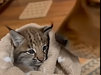 W2305003_He was just a tiny lynx when fate brought him to my garden… (Part 2)